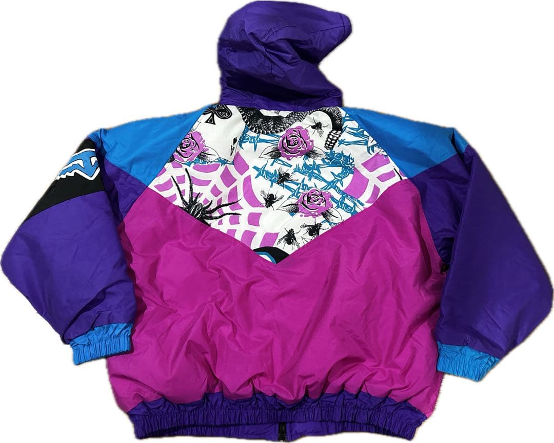 只*好様 未使用　vintage fox image マルチ柄　ジャケット　ho