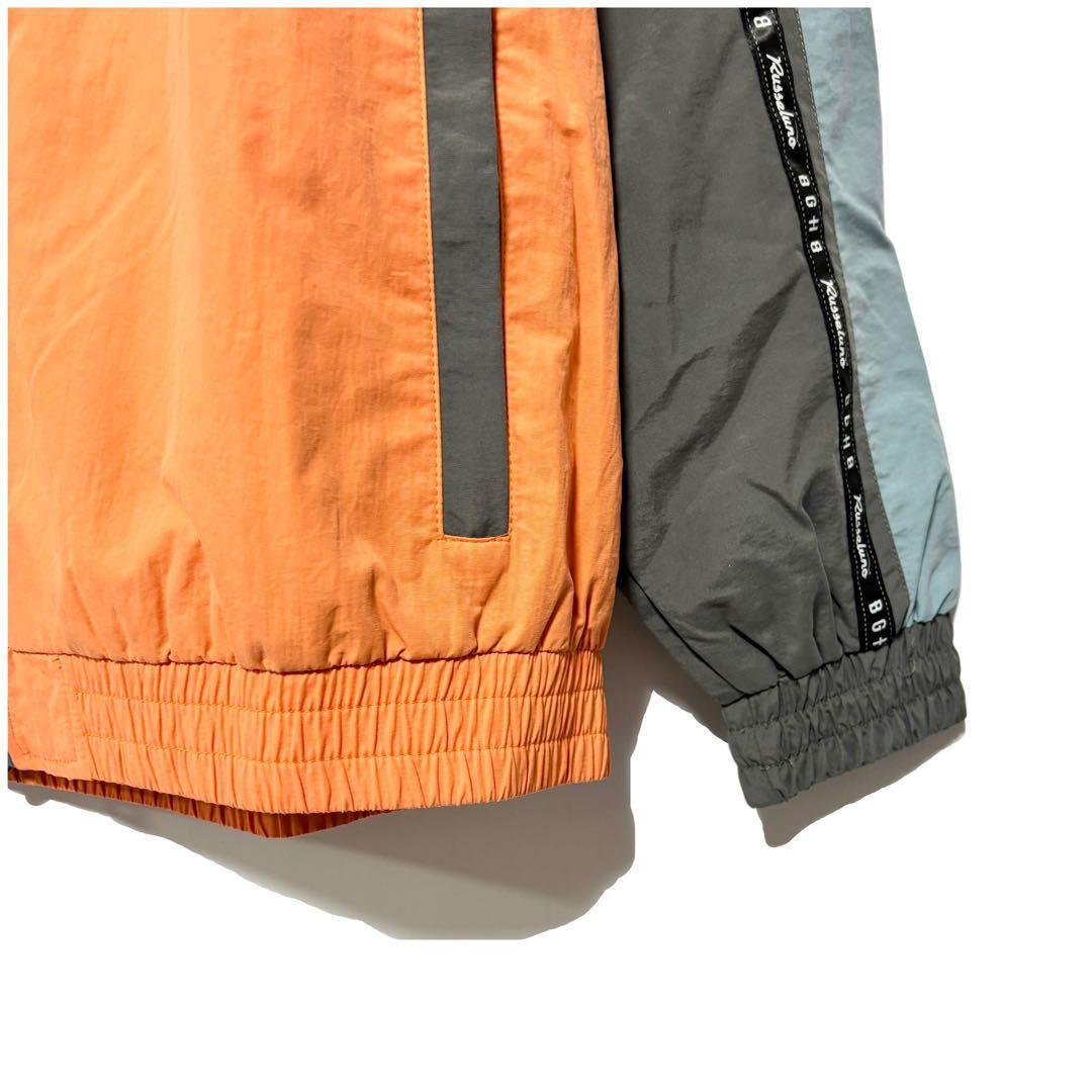 新品 バガーチ ラッセルノ ゴルフ パネルカラー ブルゾン セットアップ L 5