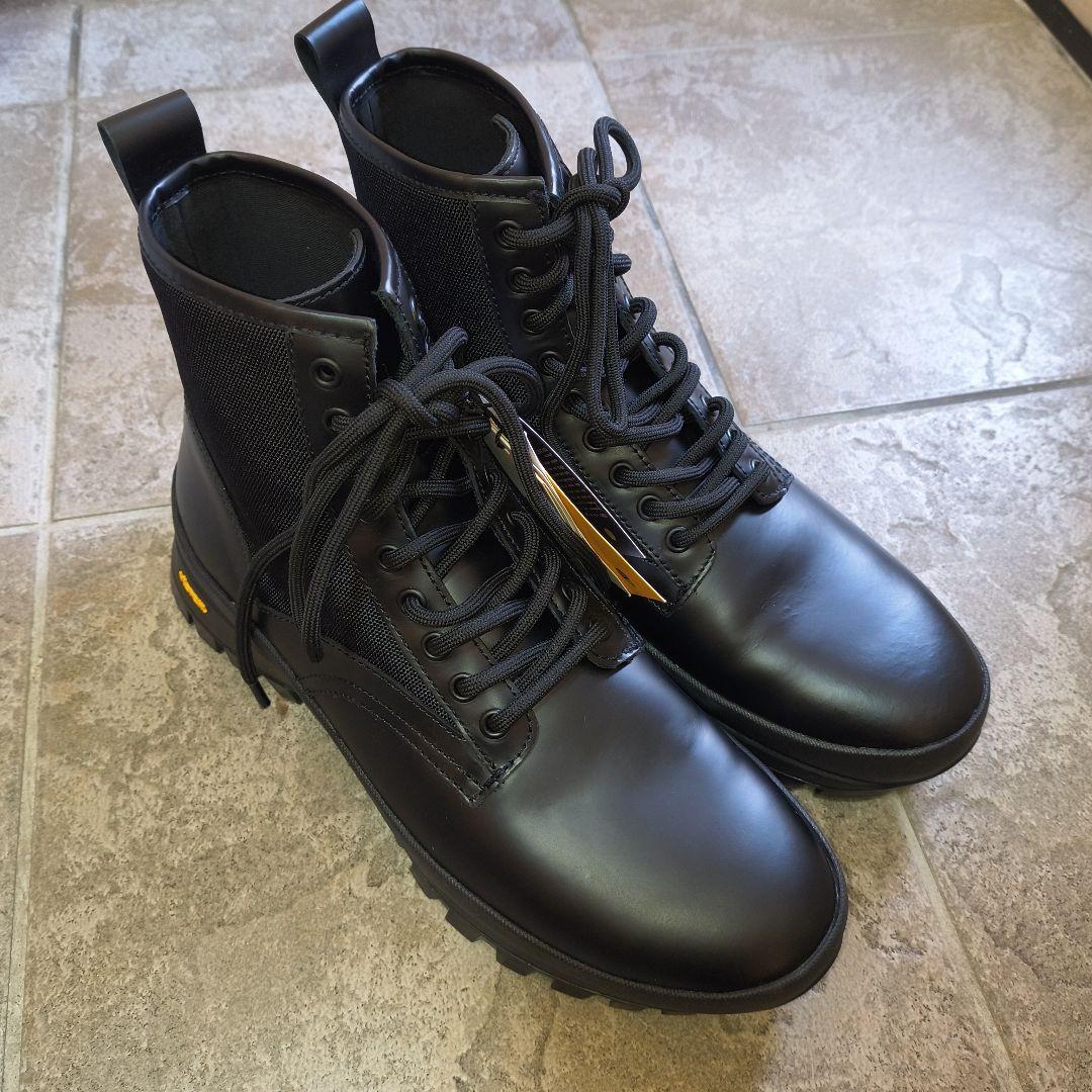 希少【新品未使用】ZARA VIBRAM レザーブーツ 26.5