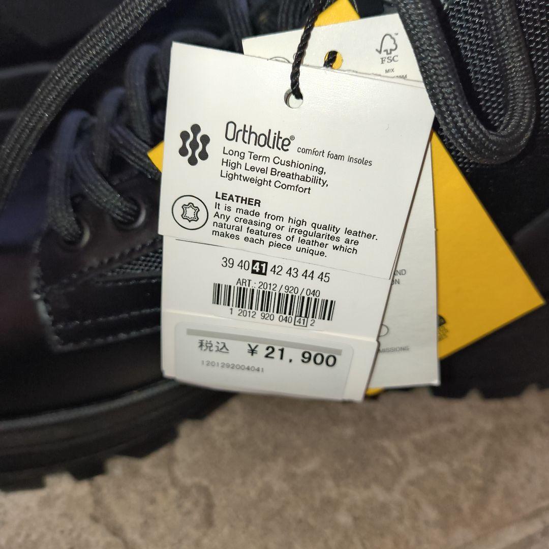 希少【新品未使用】ZARA VIBRAM レザーブーツ 26.5