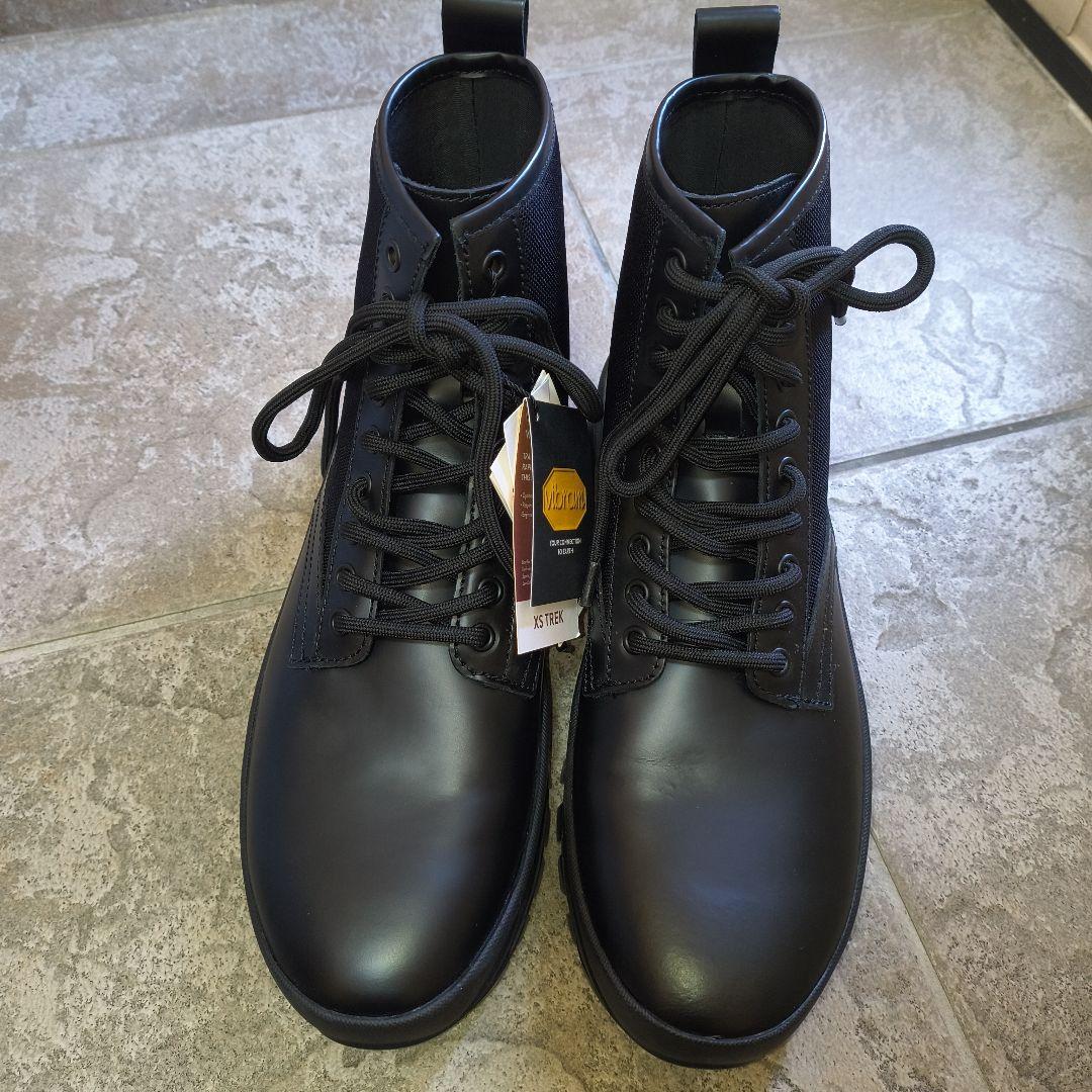 希少【新品未使用】ZARA VIBRAM レザーブーツ 26.5