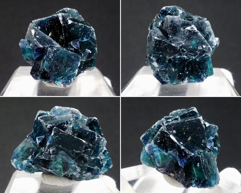 513 オコルス鉱山 フローライト ブルー パープル 蛍石