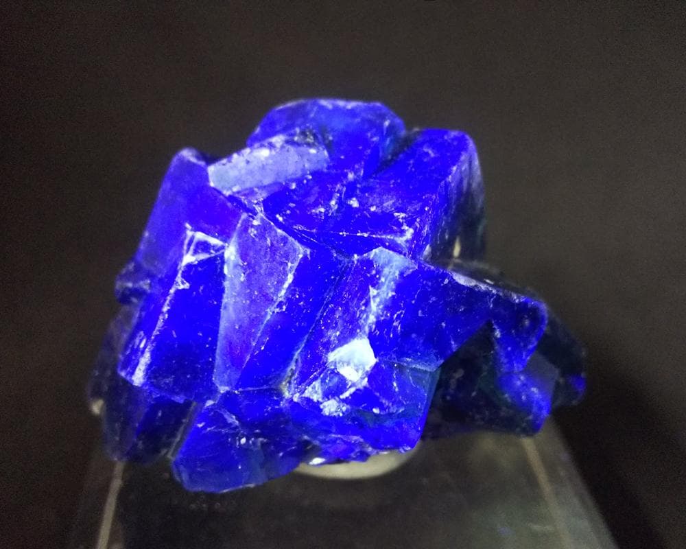 513 オコルス鉱山 フローライト ブルー パープル 蛍石