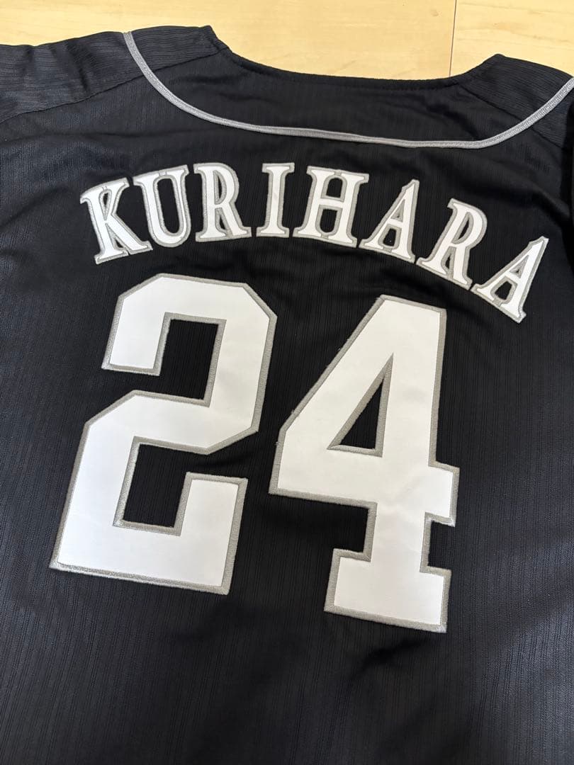 ソフトバンクホークス 栗原陵矢 ユニフォーム ビジター xl