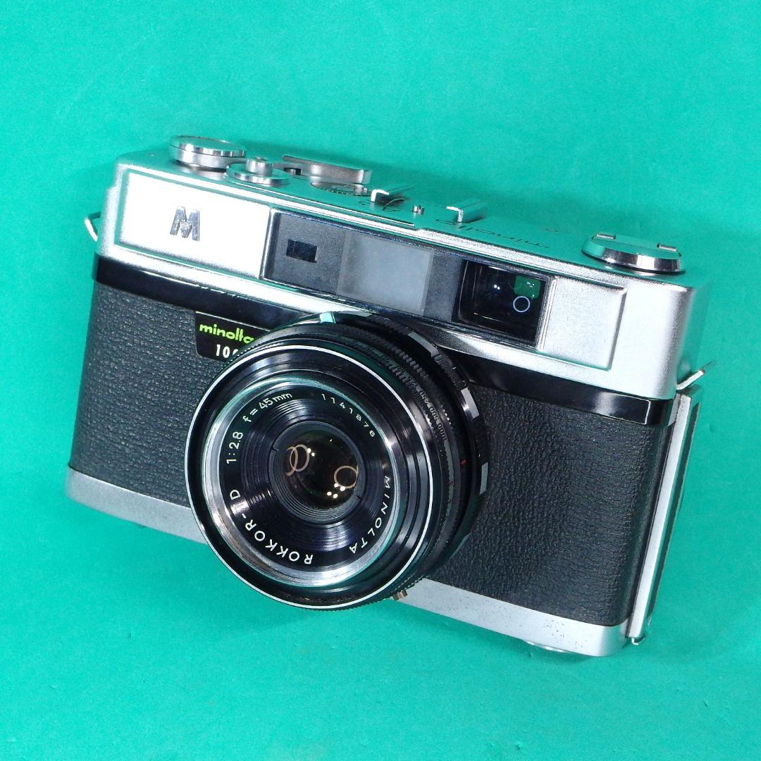 【美品】ミノルタA5ロッコール45/2.8フルマニュアル機【試写済み】