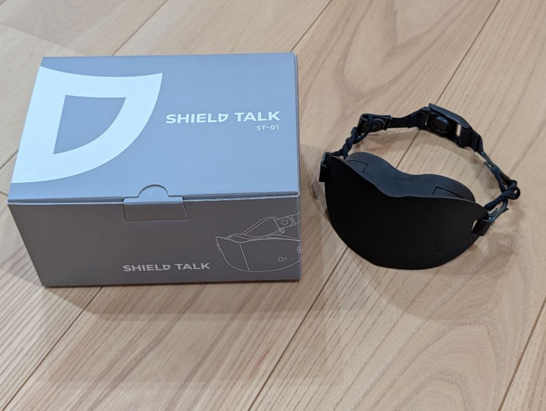 【ほぼ新品】SHIELD TALK ST-01 ワイヤレスヘッドセット 黒