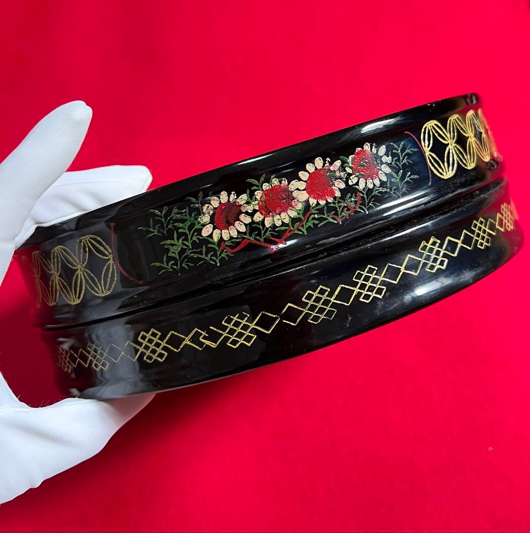 中国美術 古玩 描金漆器 菓子器 菓子入れ　アンティーク 雜貨