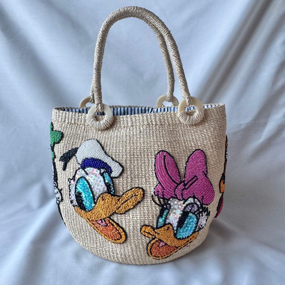 未使用✨️JAPAN限定✨️BEAMS BOY 25th ディズニー かごバッグ