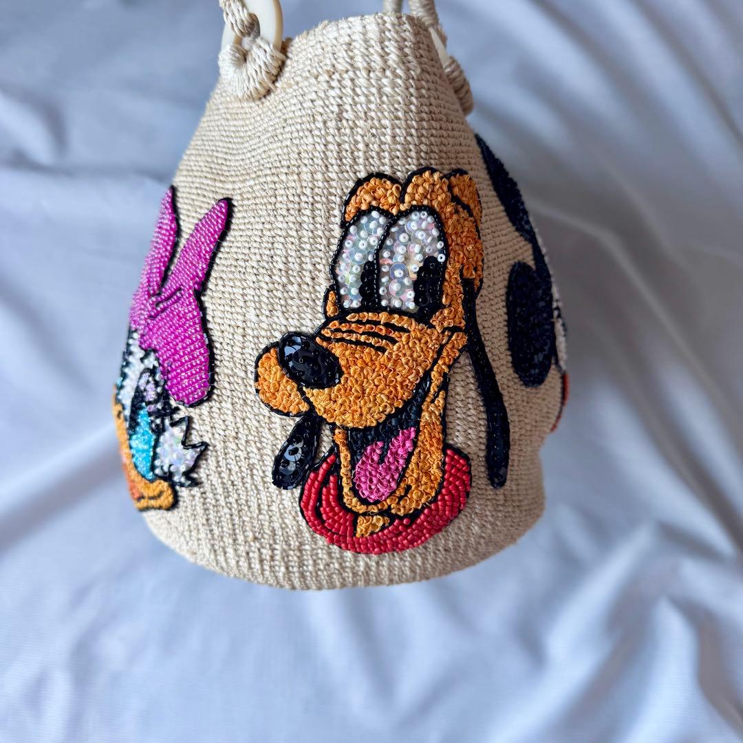 未使用✨️JAPAN限定✨️BEAMS BOY 25th ディズニー かごバッグ