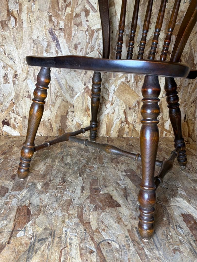 ②カリモク ウィンザーチェア ヴィンテージ アンティーク ダイニングチェア