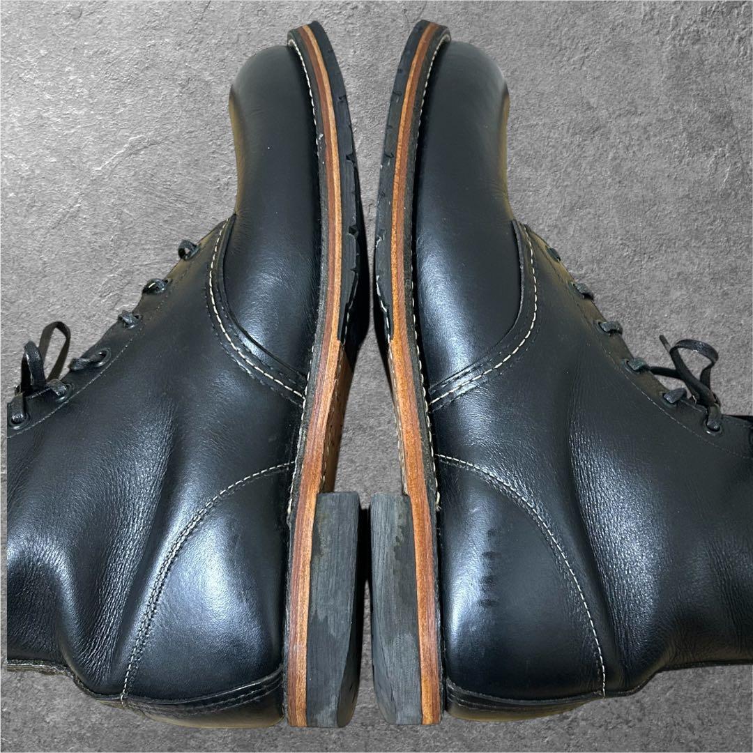 27.5cm RED WING 9014 BECKMAN ワークブーツ 本革 黒