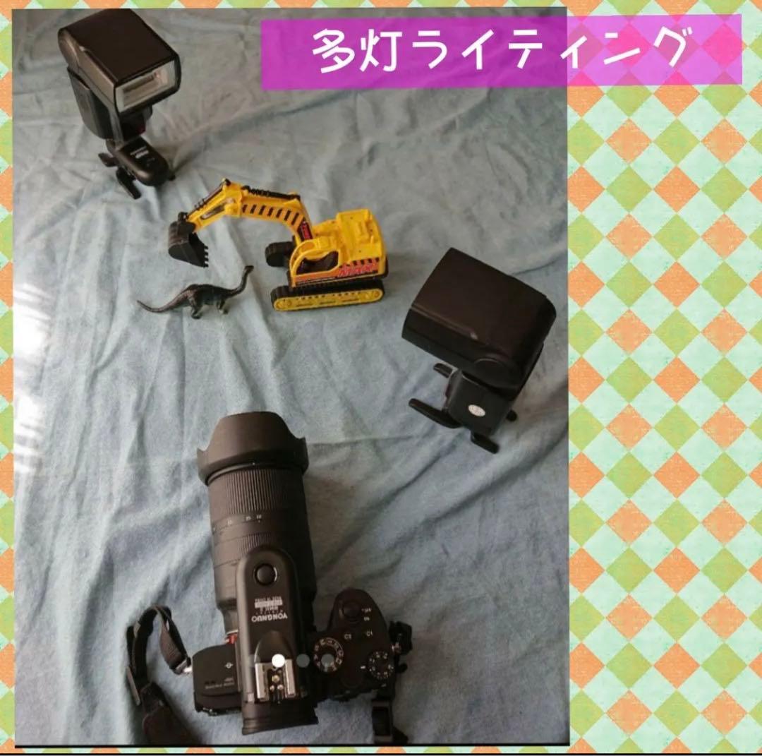 フラッシュ2灯+リモコン！遠隔フラッシュ撮影セット！各社対応！初心者OK！簡単！