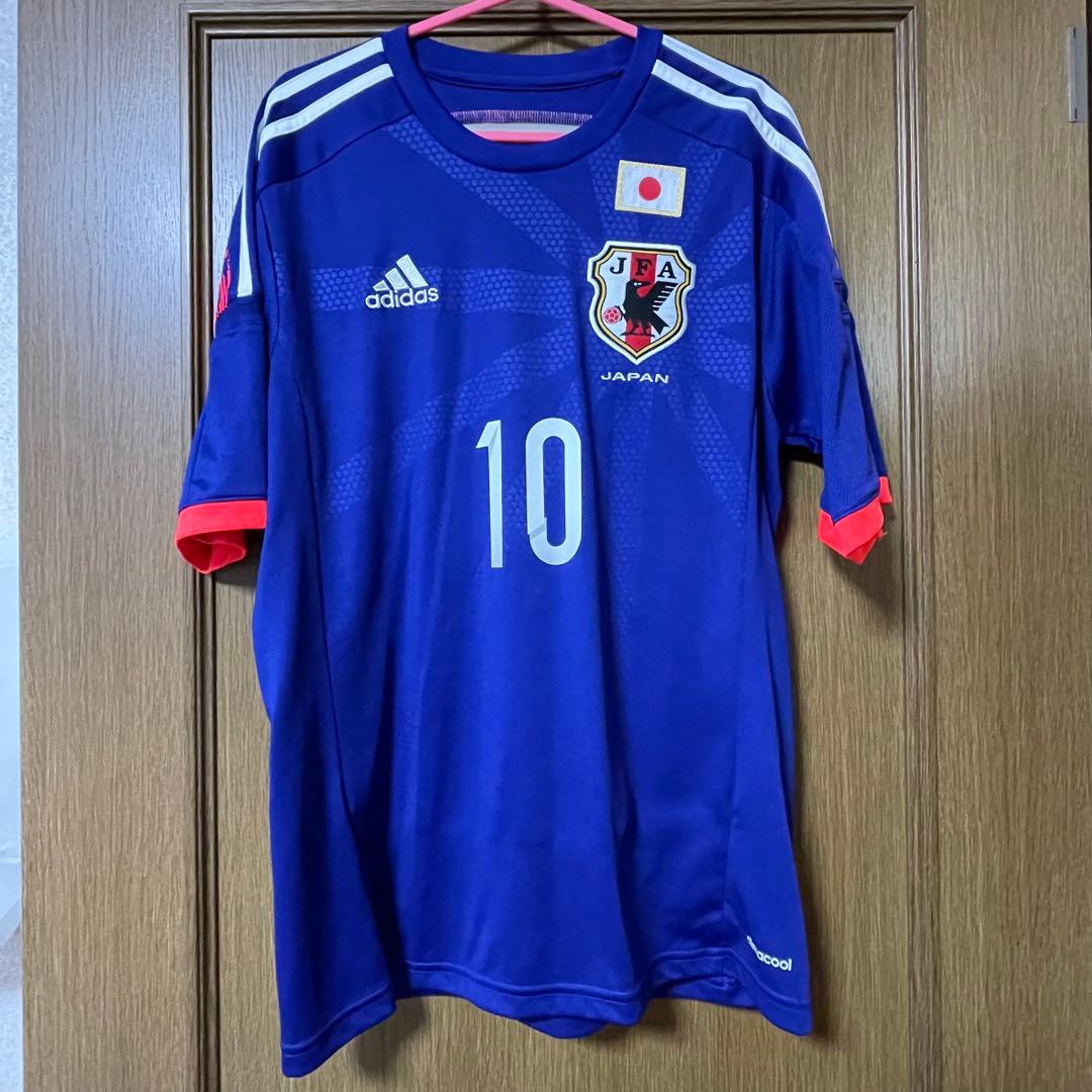 香川真司 サッカー日本代表ユニホーム 直筆サイン 2014-2015