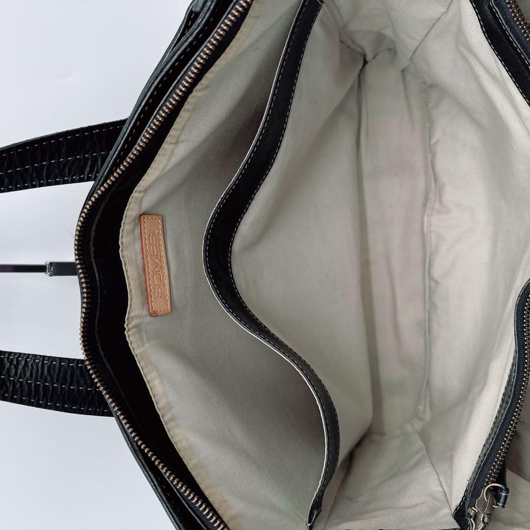 【ソメス】2WAY ビジネスバッグ ショルダーバッグ レザー ブラック