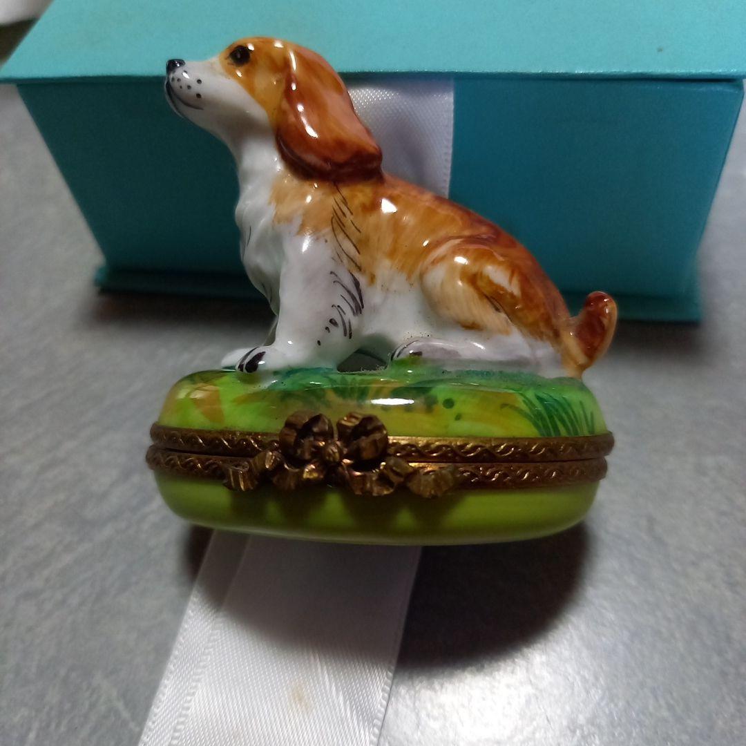 リモージュ　フランス製可愛い犬