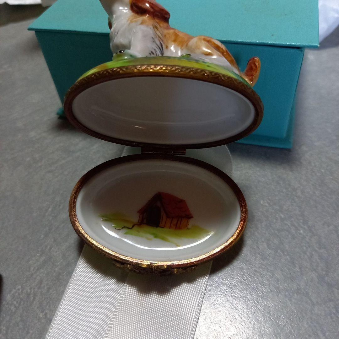 リモージュ　フランス製可愛い犬