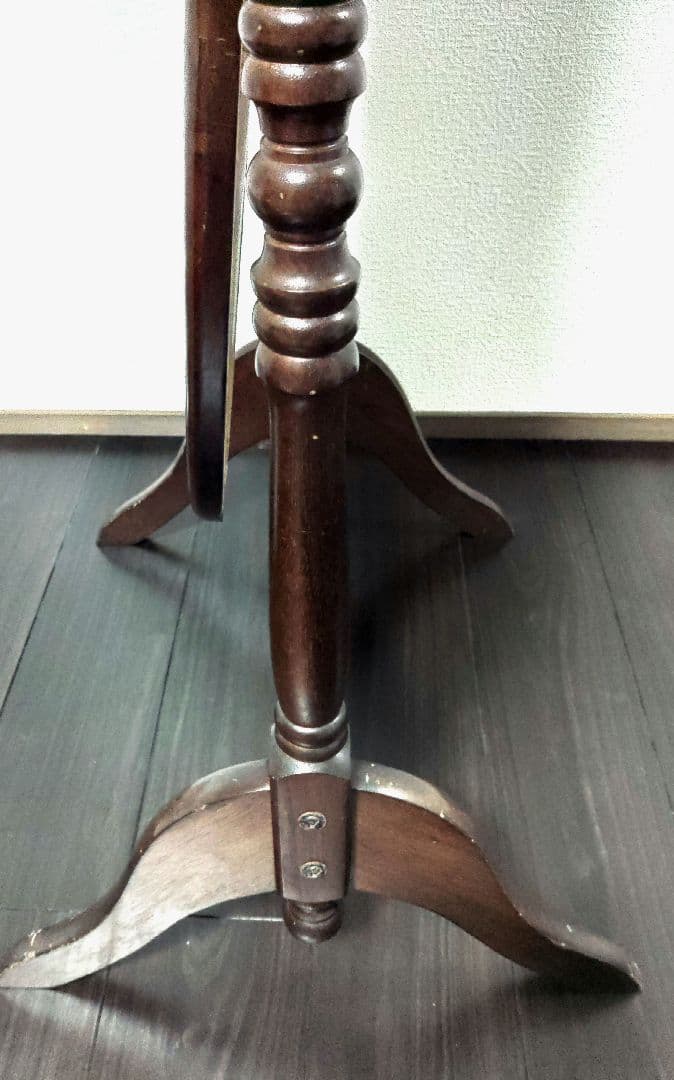 オーバル型/アンティーク/全身鏡/スタンドミラー/ヴィンテージ//レトロ