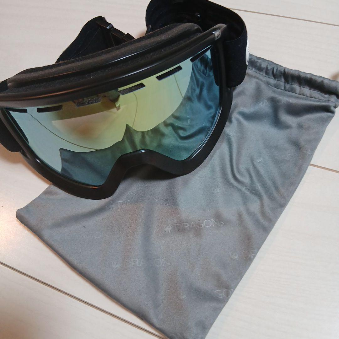 DRAGON フレームレスゴーグル ミラーグリーン