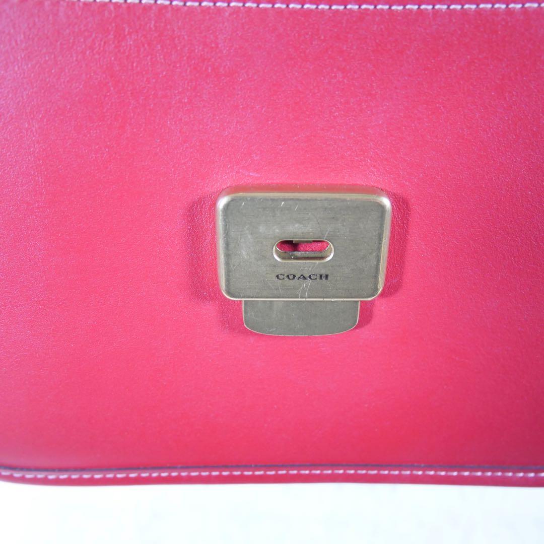 美品 COACH 3way ショルダーバッグ ローグ チェーン