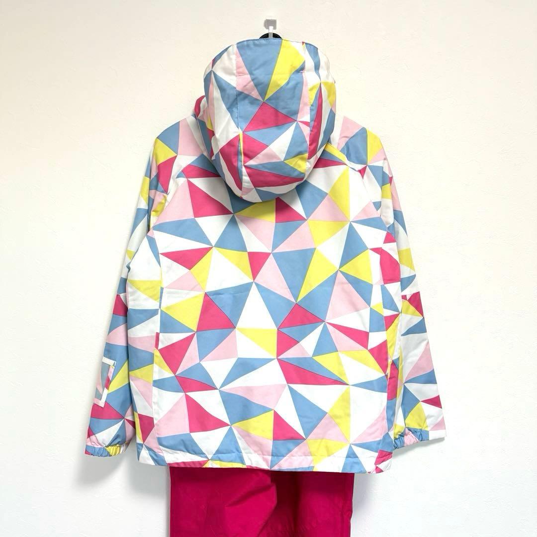 【美品】イーボル 上下セット スキーウェア スノーボード 女の子 160