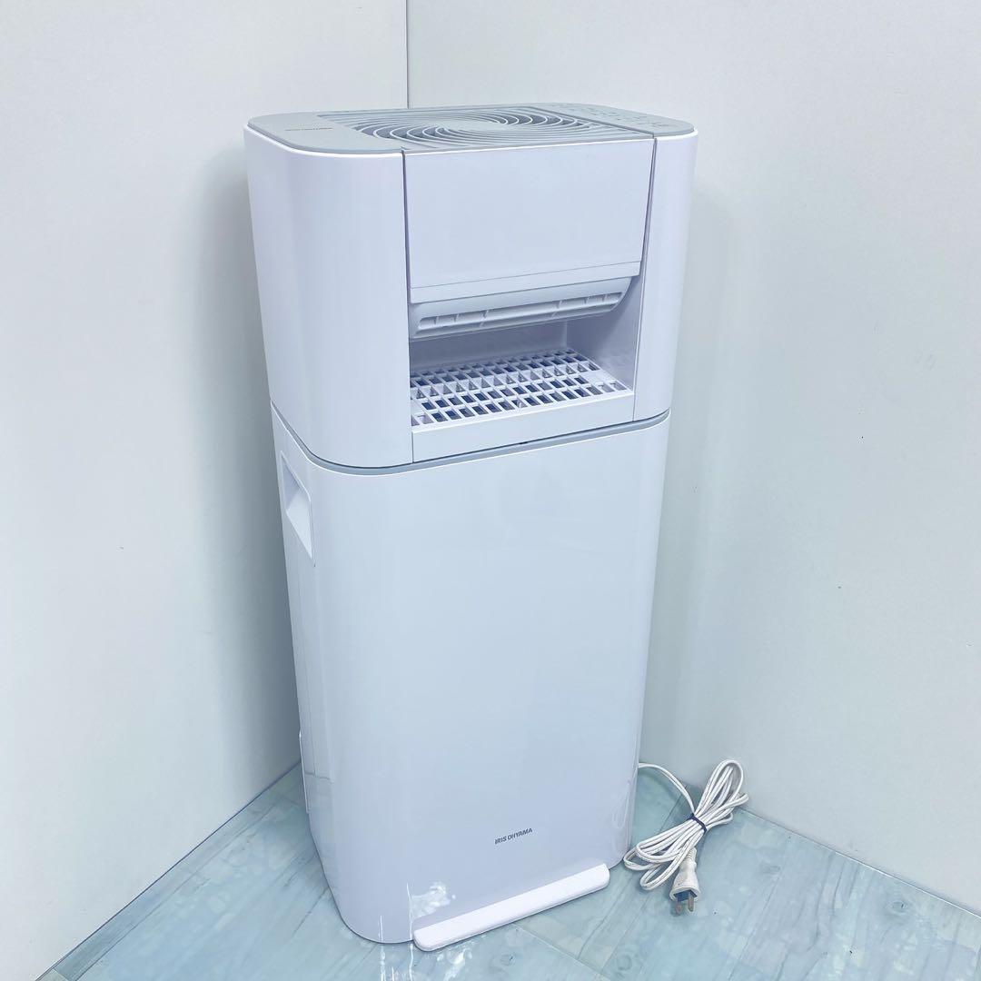 美品アイリスオーヤマ サーキュレーター衣類乾燥除湿機　IJD-I50-WH