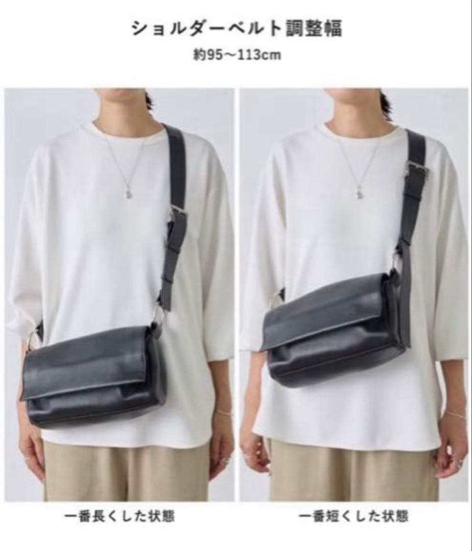 新品 beardsley ビアズリー レザー ショルダーバッグ　ボディバッグ