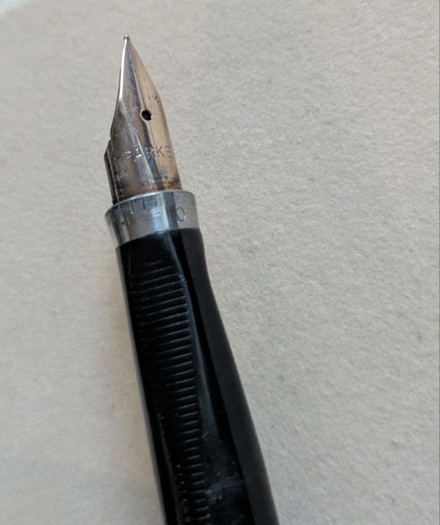 パーカー　万年筆　スターリングシルバー　ペン先14K