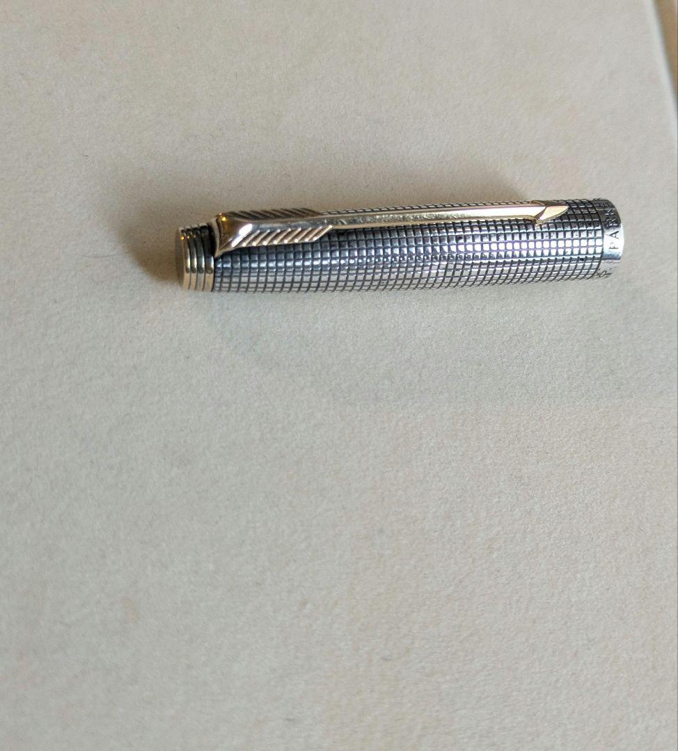 パーカー　万年筆　スターリングシルバー　ペン先14K