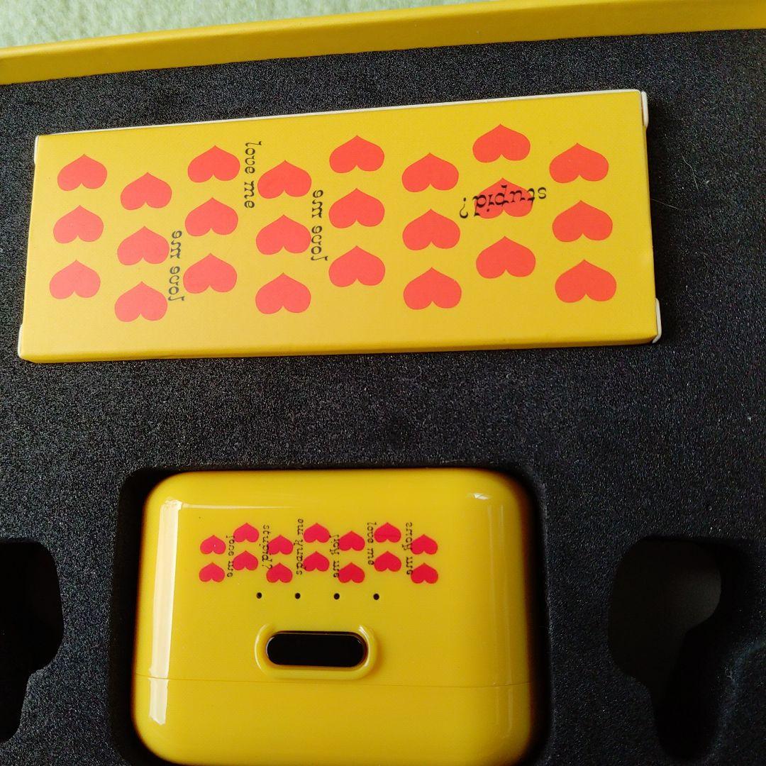 ワイヤレス・イヤホン・イエローハート・新品です。