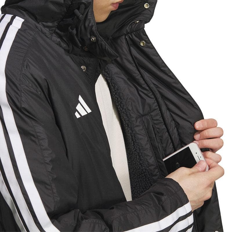 ★新品★adidasアディダス ベンチコート 黒・白【XL】