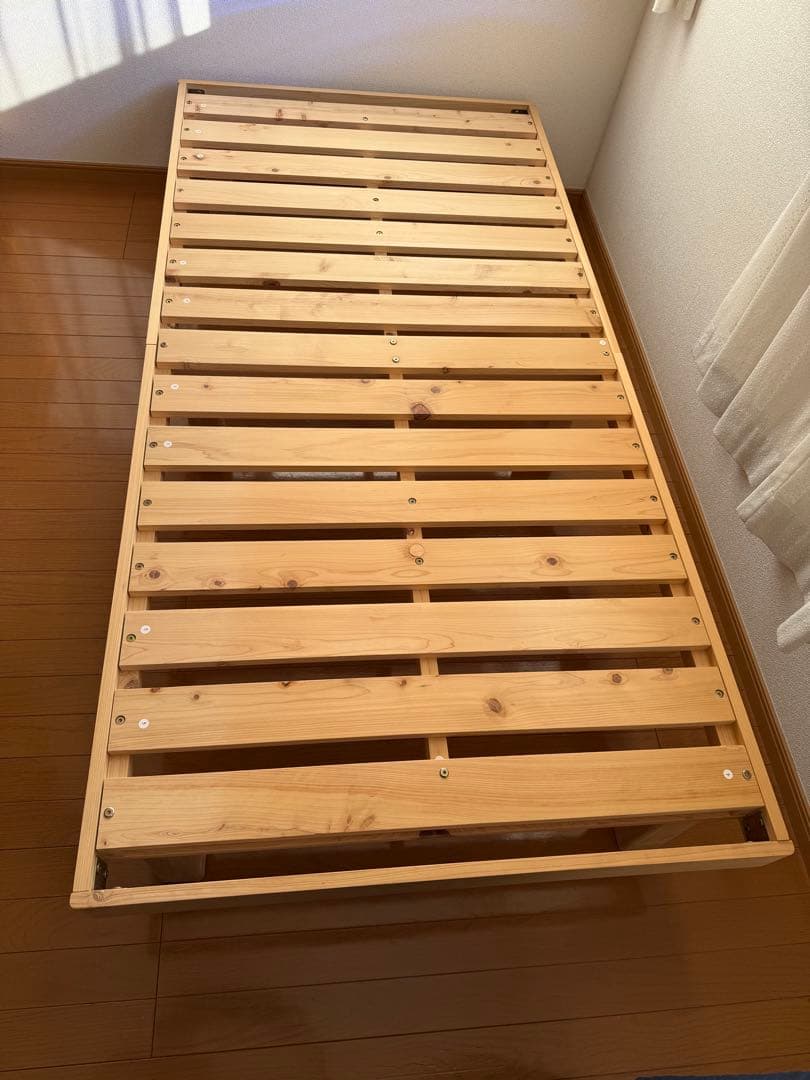 檜すのこベッド シングル