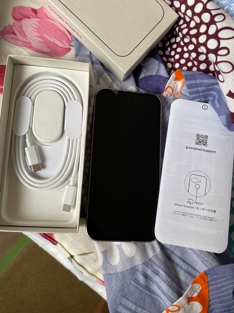 i*5様 Google Pixel 9a ホワイト 充電ケーブル付き