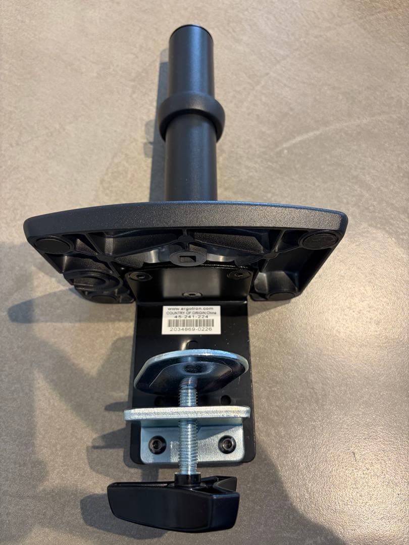 【sanma】Ergotron LX モニターアーム ブラック