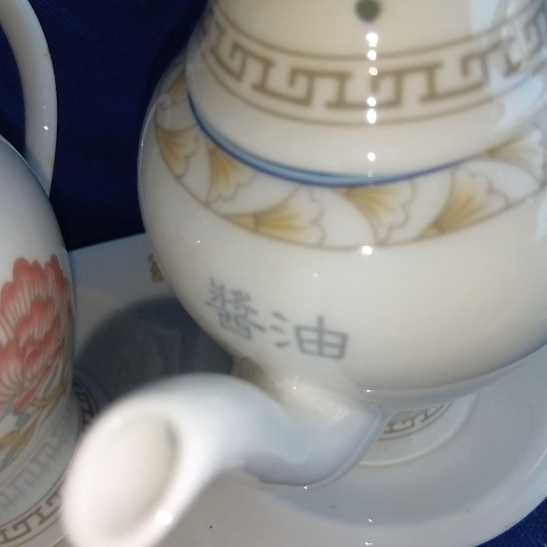 FINE BORN CHINA 中華料理酒器、調味料セット等 25点 NIKKO