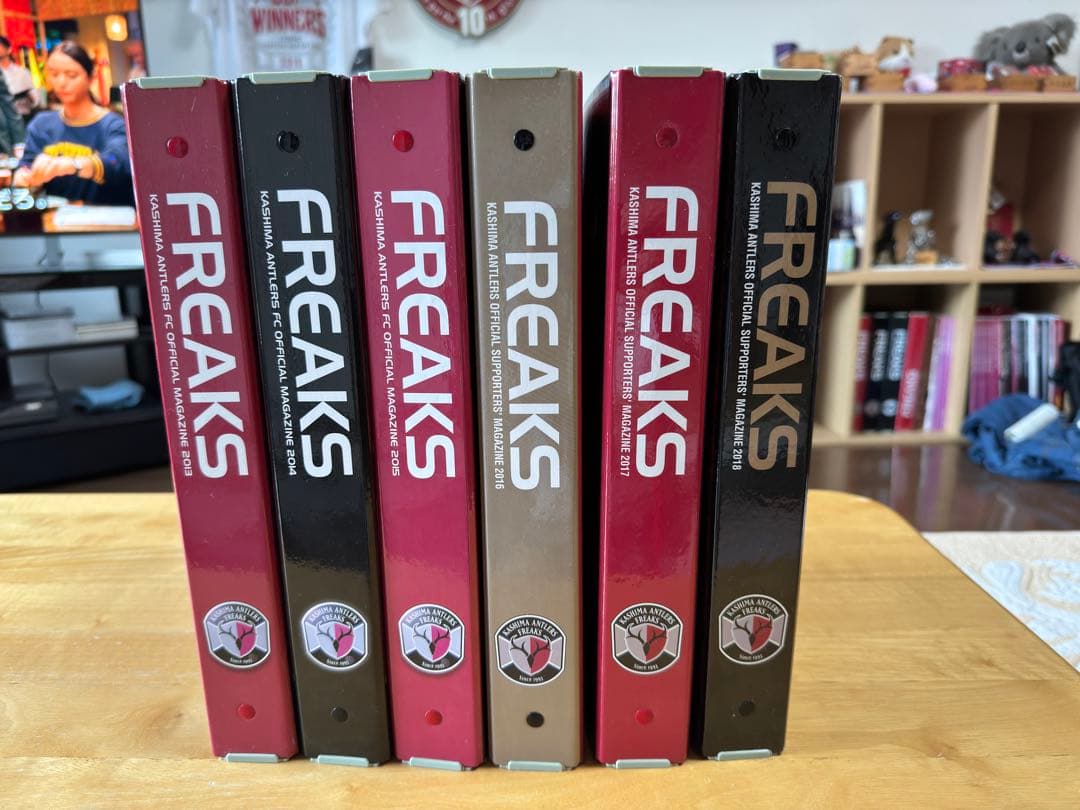 鹿島アントラーズ ファンクラブ会報 フリークス vol.001~340