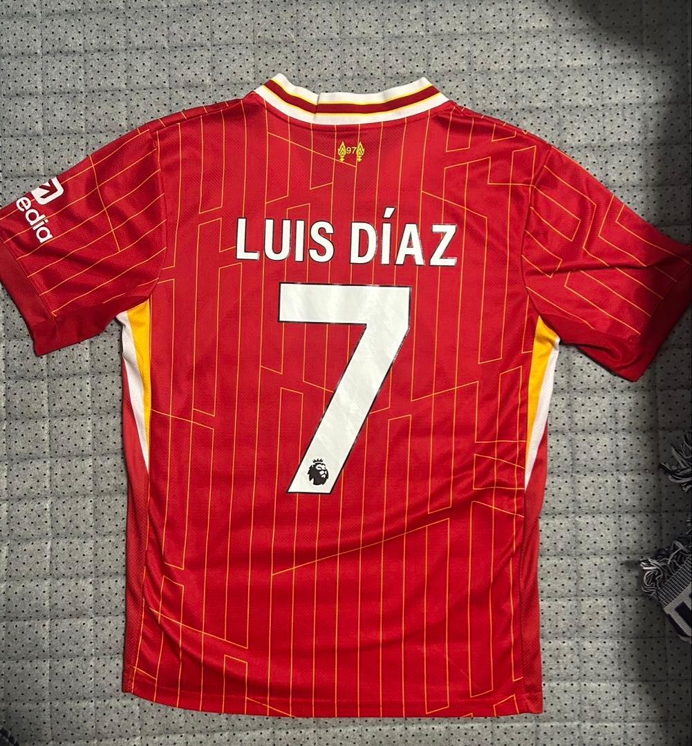 リヴァプール ルイス・ディアス 7番　レプリカユニフォーム上下