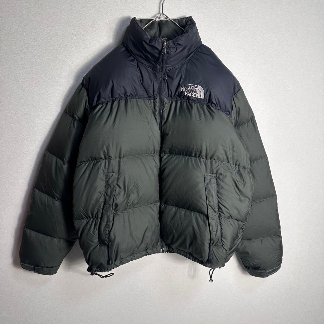 【超希少】　ノースフェイス　ヌプシ　センターロゴ　ダウンジャケット　700　XL