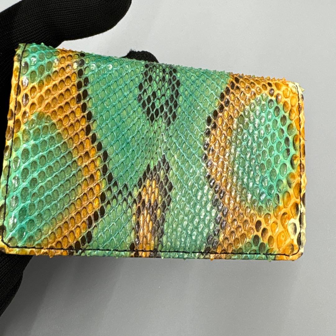 パイソン名刺入れとパイソン財布セット