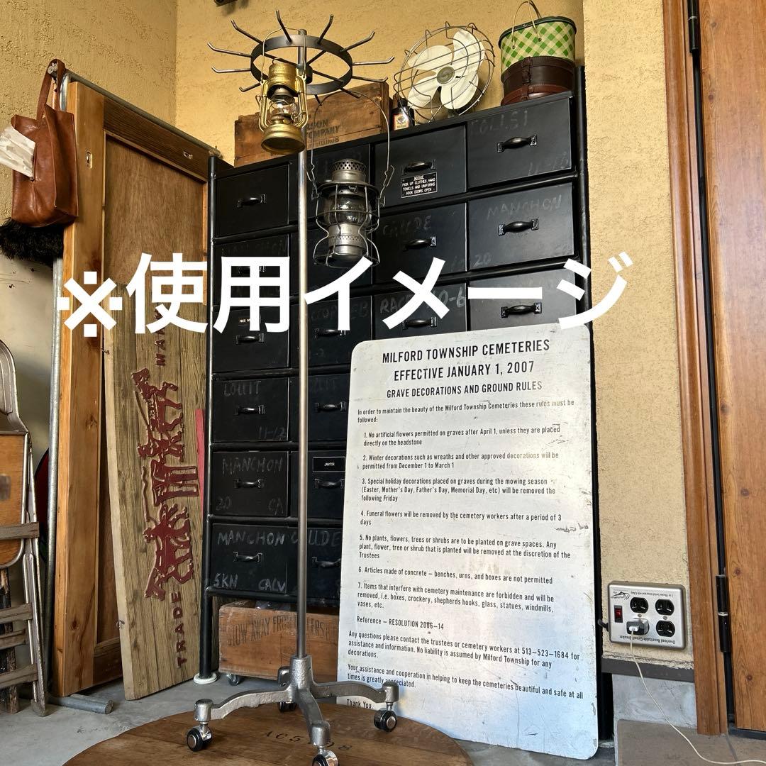 インダストリアル サークルハンガー アイアンラック シャビー ヴィンテージ