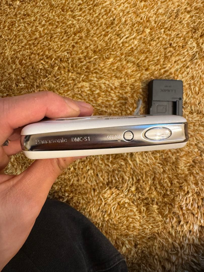 動作確認済み　LUMIX DMC-S1 ホワイト コンデジ　デジカメ