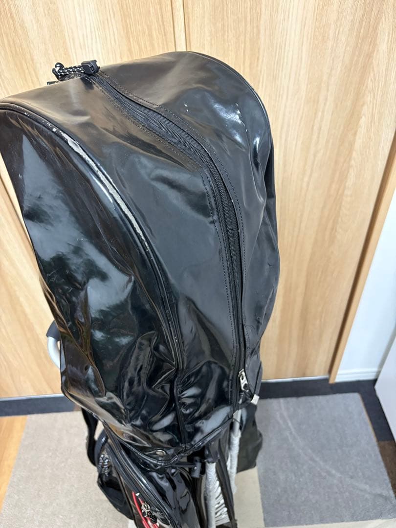 マスターバニーエディション　エナメルキャディーバッグ(スタンド式)