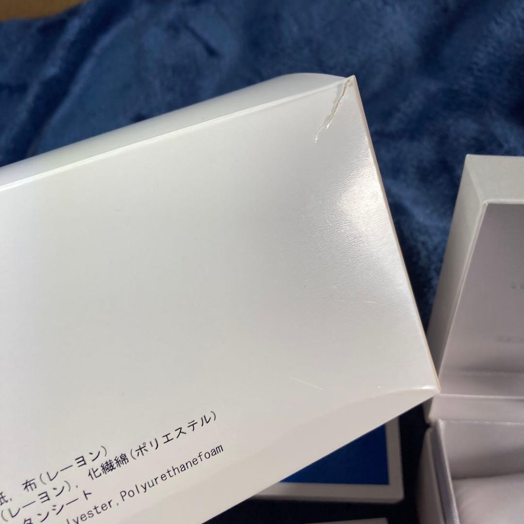 【美品　可動品　箱アリ】SEIKO LUKIA ブラウンレザー腕時計