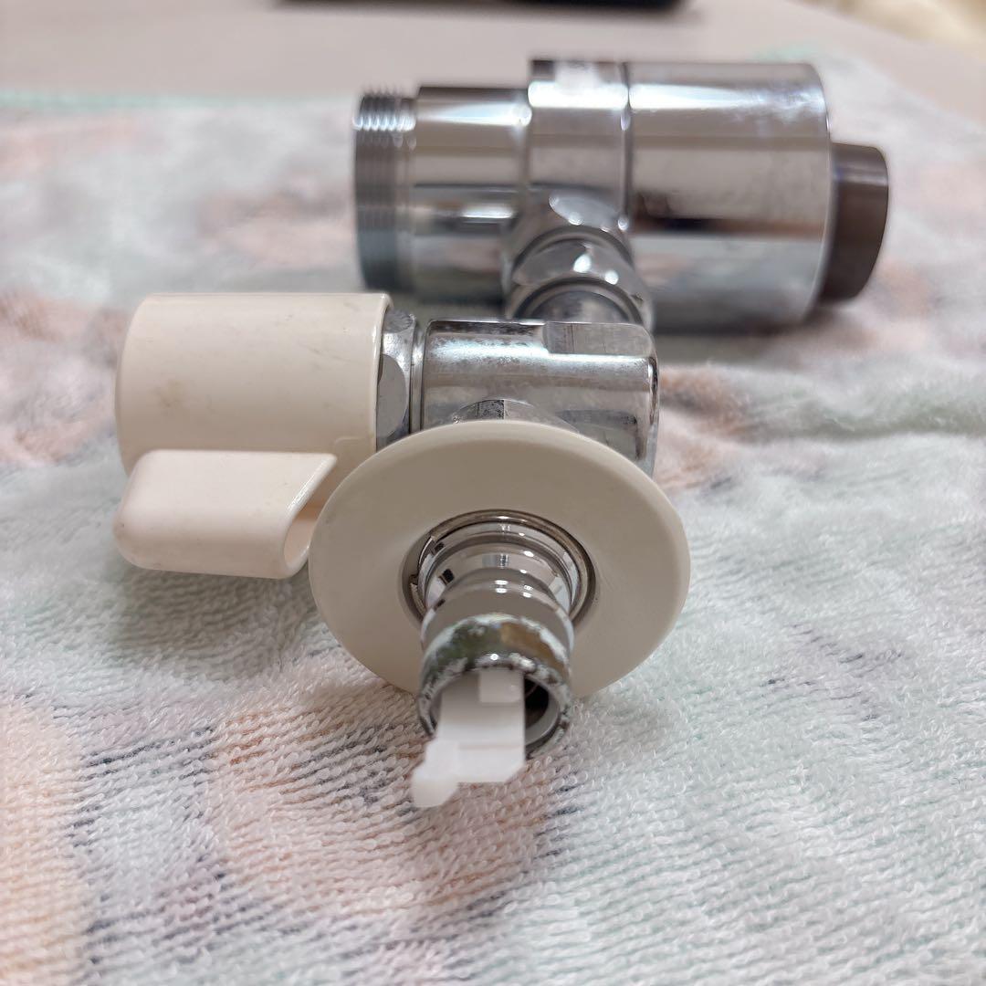 分岐水栓NSP-SPA7とAU ADセット付属