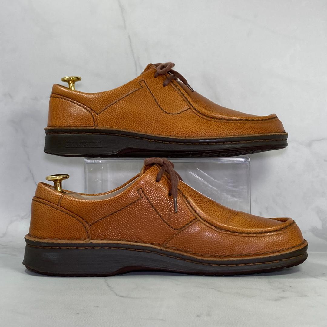 【美品】ビルケンシュトックパサデナ プレミアムレザー 24.5㎝ コニャック