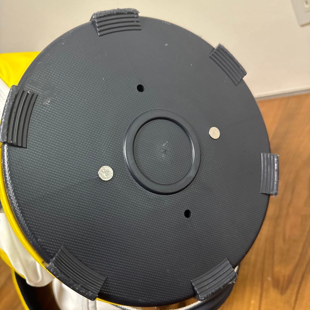 マンシングウェア　キャディバッグ　イエロー