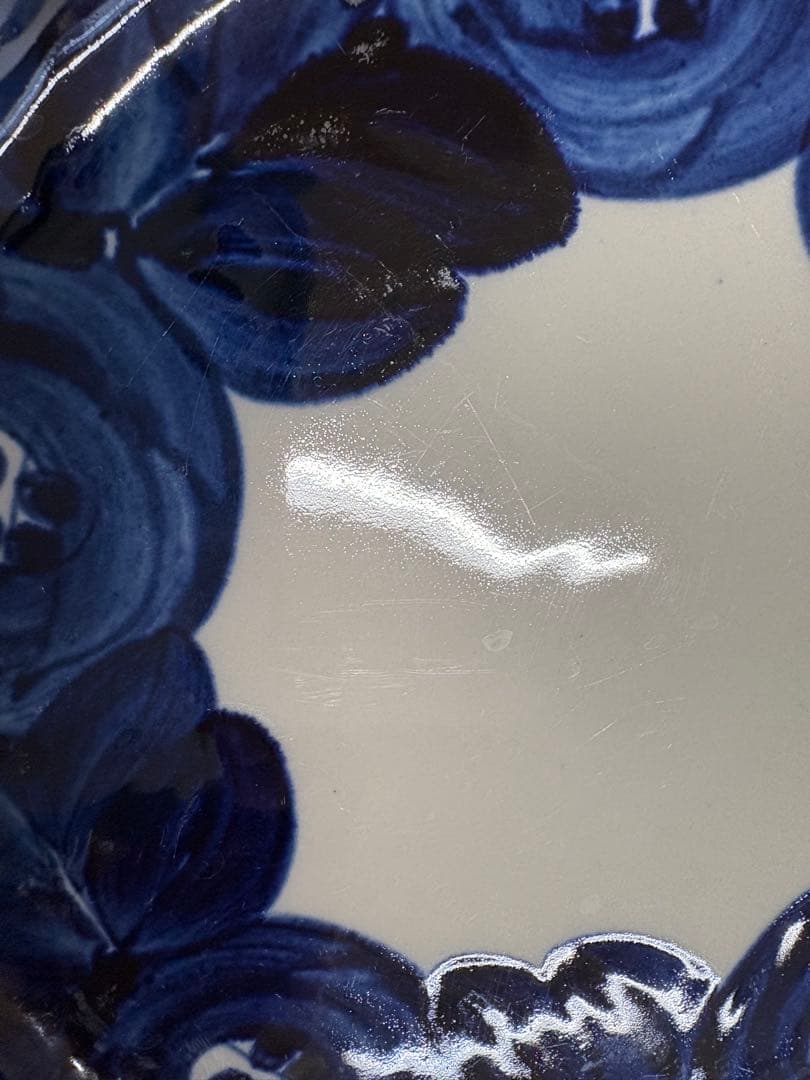 アラビア　アネモネ　絵柄つきプレート　26cm