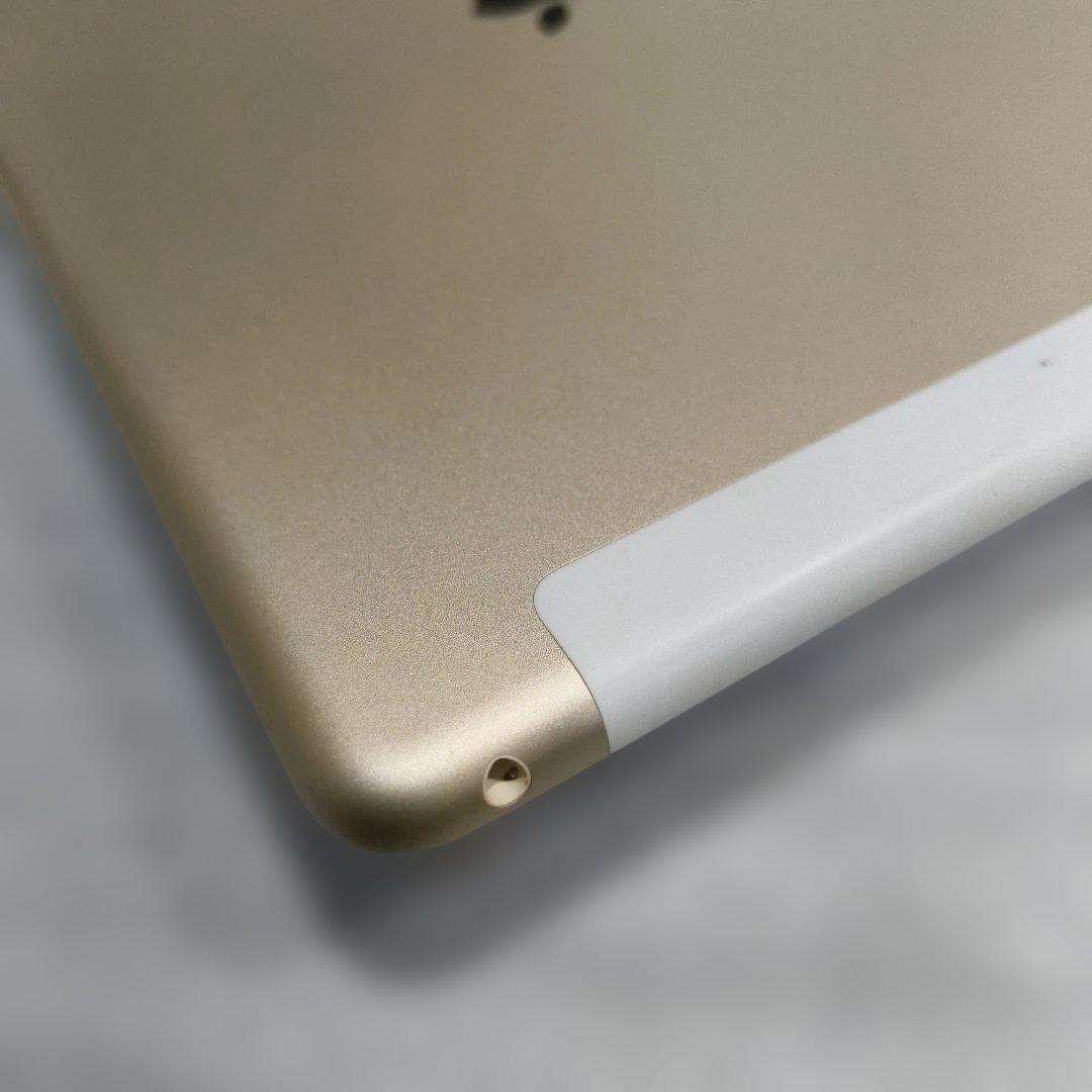【軽快OS】iPad 第5世代セルラー 32GBゴールド＋ペン＋充電器＋ケーブル