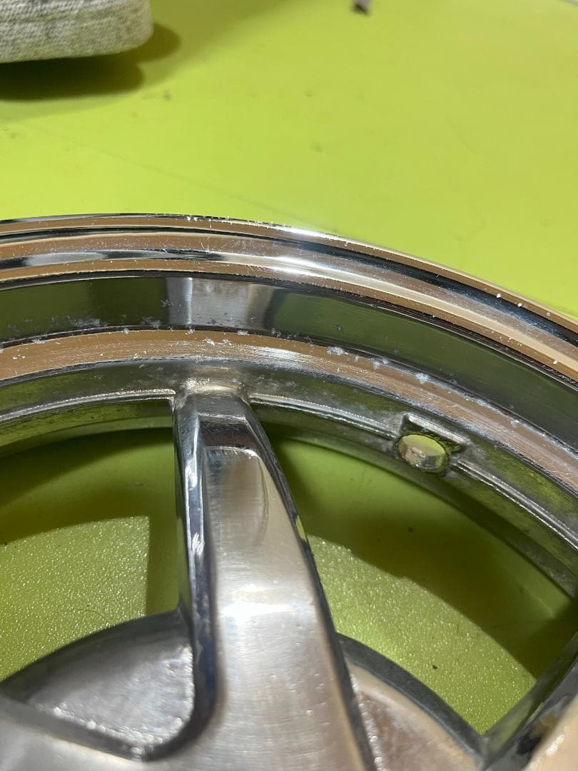 ライブディオ　メッキホイール　AF34　AF35　ZX