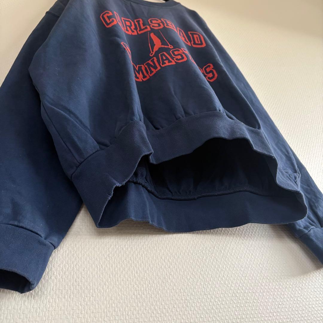 MUSE de Deuxieme Classe SCRAP スウェット ネイビー