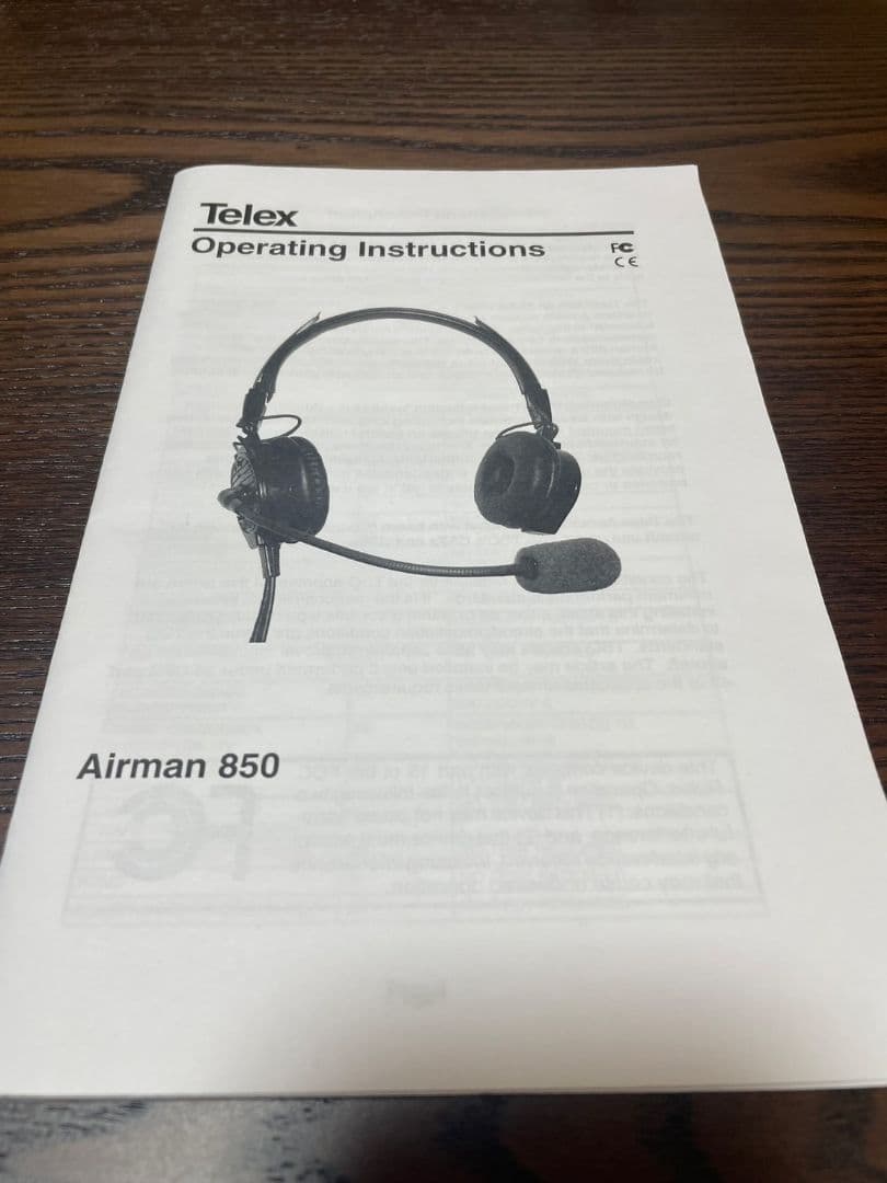 TELEX AIRMAN 850 ヘッドセット片耳タイプ